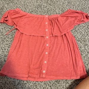 American Eagle off the shoulder top